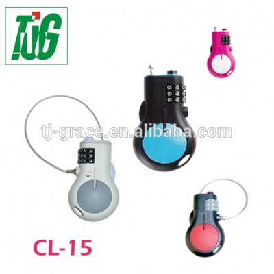 Retractable Cable lock, Bicycle Lock